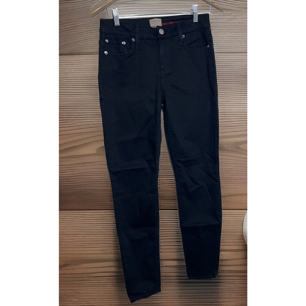 Alice & Olivia jeans Good High Rise Exposed Skinny Buttery Soft $295 AO LA 29